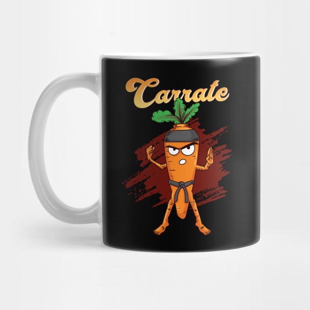 Carrate Karate Carrot Pun by theperfectpresents